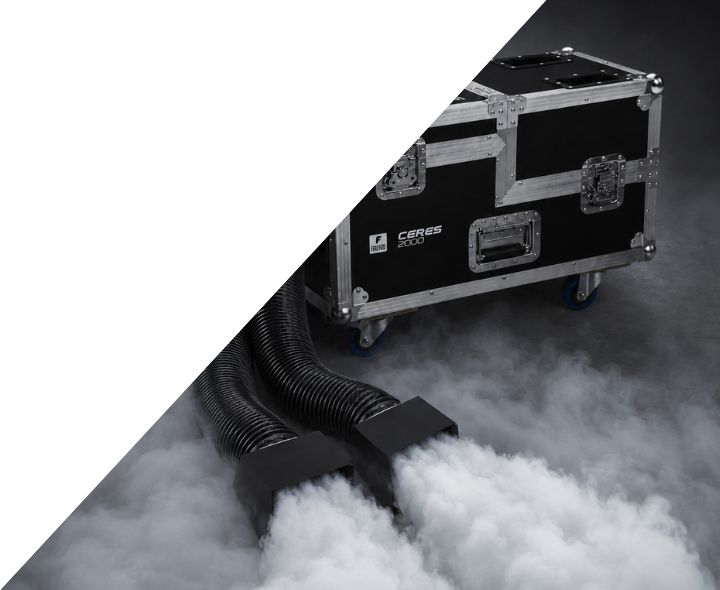 Firefog Ceres 2000 máquina de humo denso heavy, ultrasónica, 2000 W