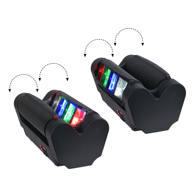 LIGHT4ME SPIDER MKII TURBO LED lyseffekt 8x3W RGBW