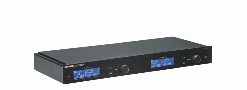 Shure SLXD4Q Receptor Cuádruple (G65)