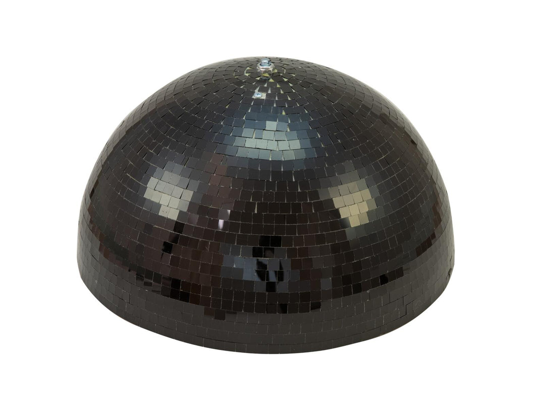 EUROLITE Bola de espejos semiesférica de 50cm negra motorizada