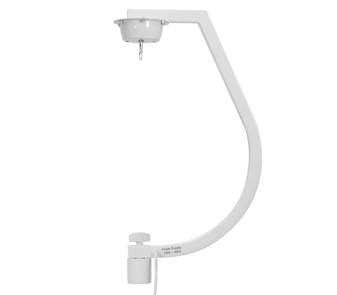 Soporte con motor para Bolas de Espejos hasta 30cm (Blanco)