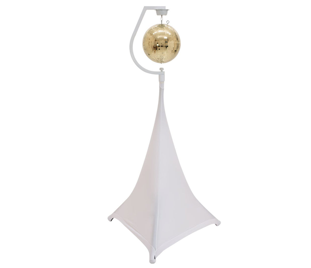 Soporte con motor para Bolas de Espejos hasta 30cm (Blanco)