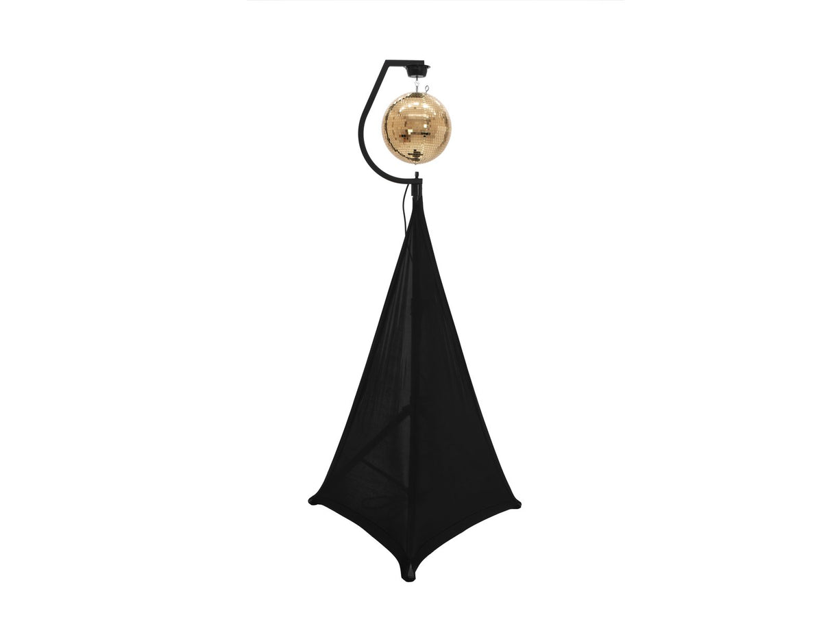 Soporte con motor para Bolas de Espejos hasta 50cm (Negro)