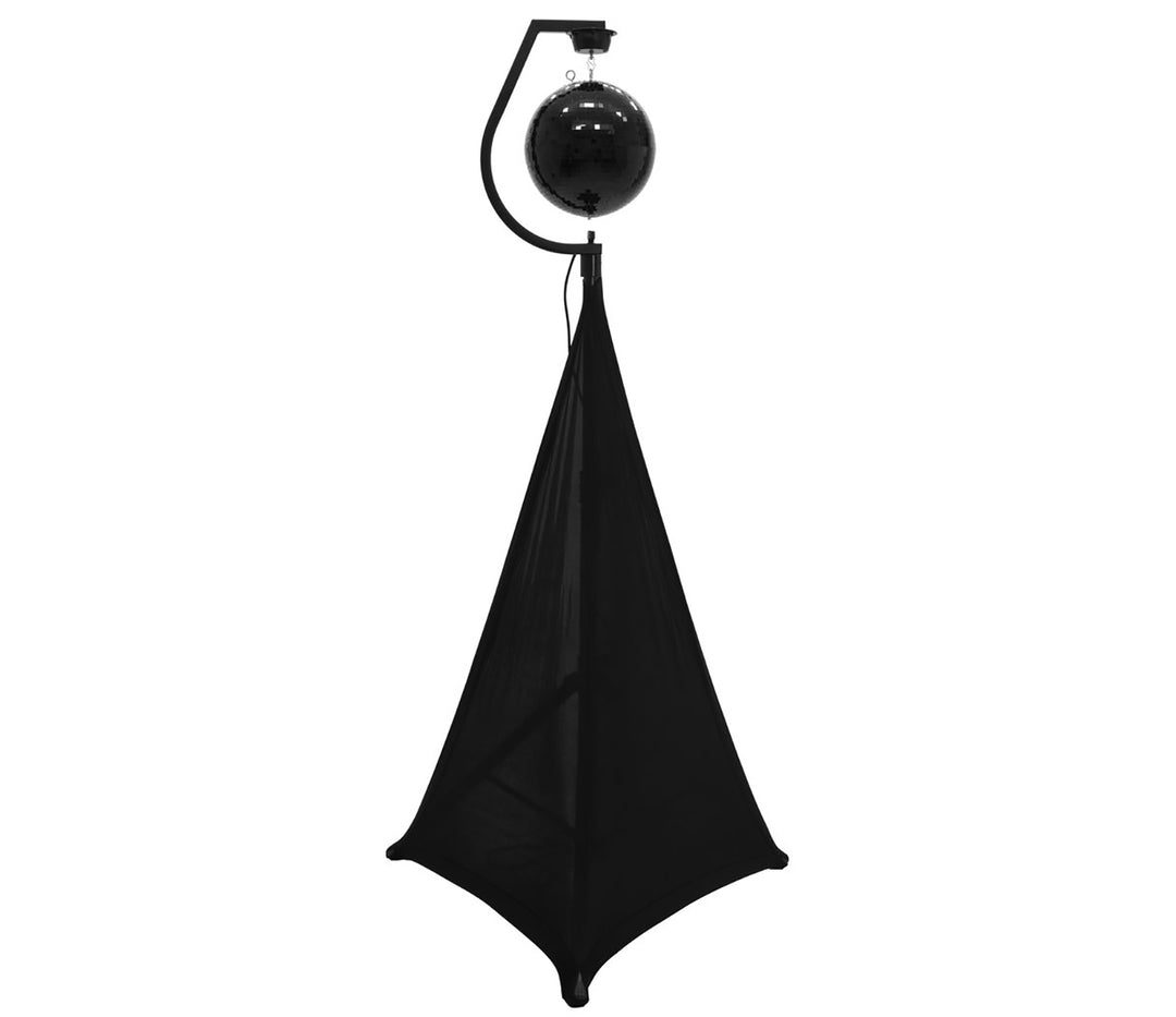 Soporte con motor para Bolas de Espejos hasta 50cm (Negro)