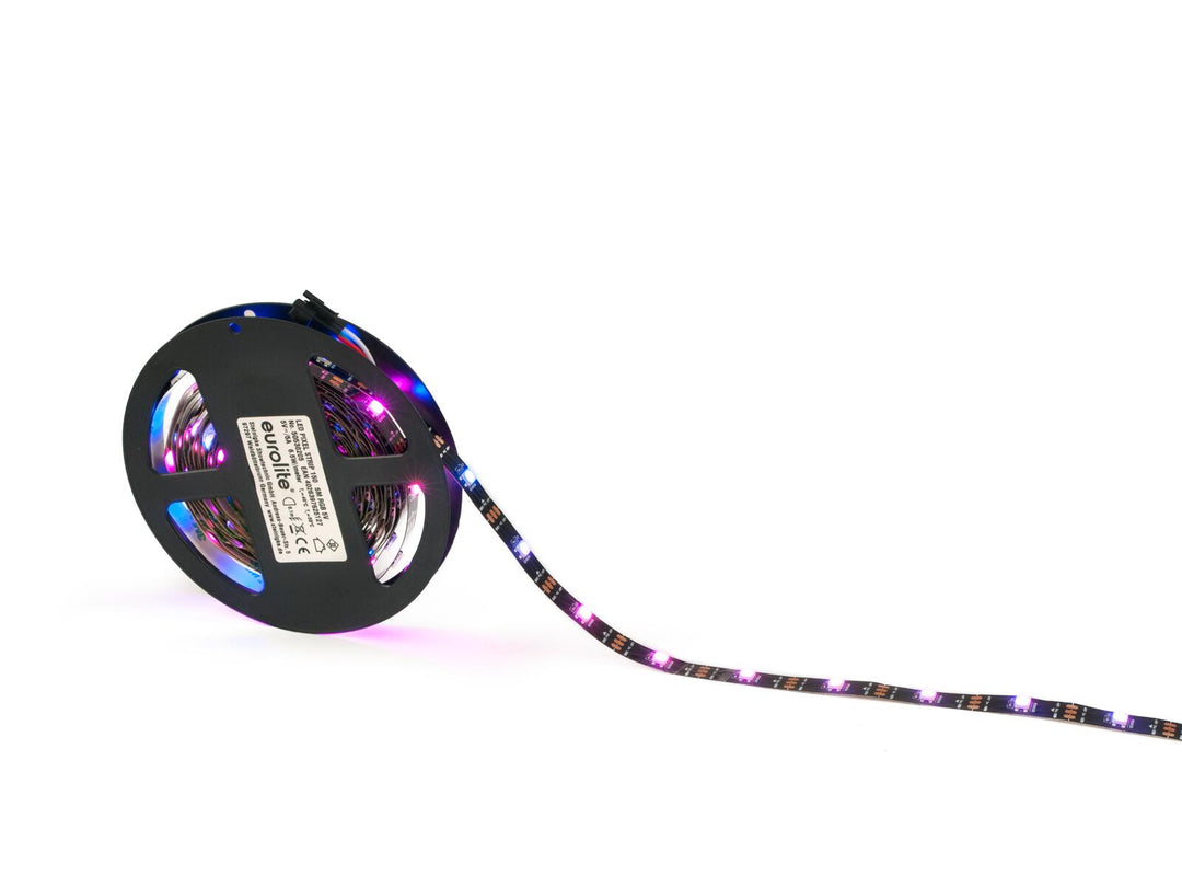 EUROLITE LED Tira de píxeles 150 5m RGB 5V