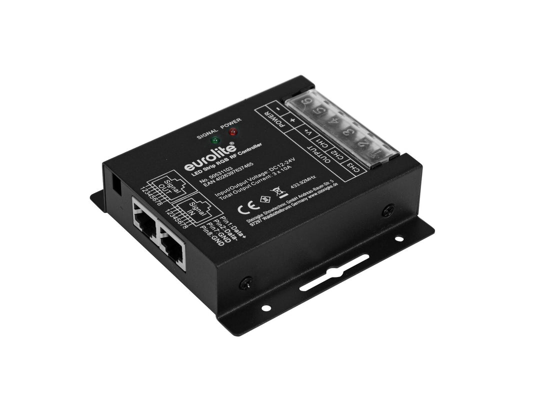 Controlador RF para tira LED RGB EUROLITE