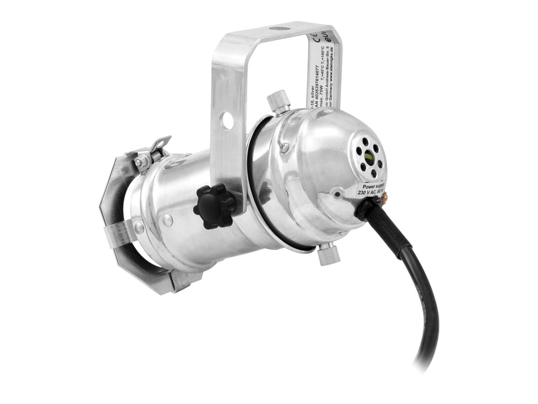 EUROLITE PAR-16 Spot GU-10 plateado