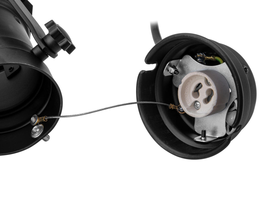 EUROLITE PAR-16 Foco GU-10 negro