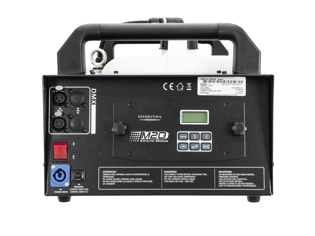 Antari M-5 Stage Fogger – máquina de humo profesional de 1500W con DMX y controlador