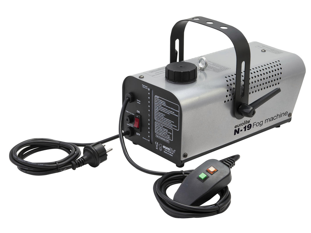 EUROLITE N-19 Fog Machine plateada