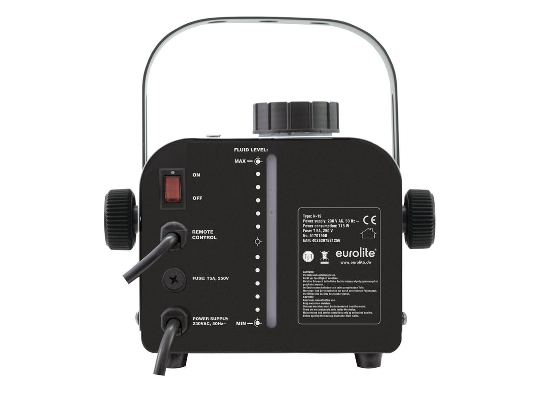 EUROLITE N-19 Fog Machine plateada