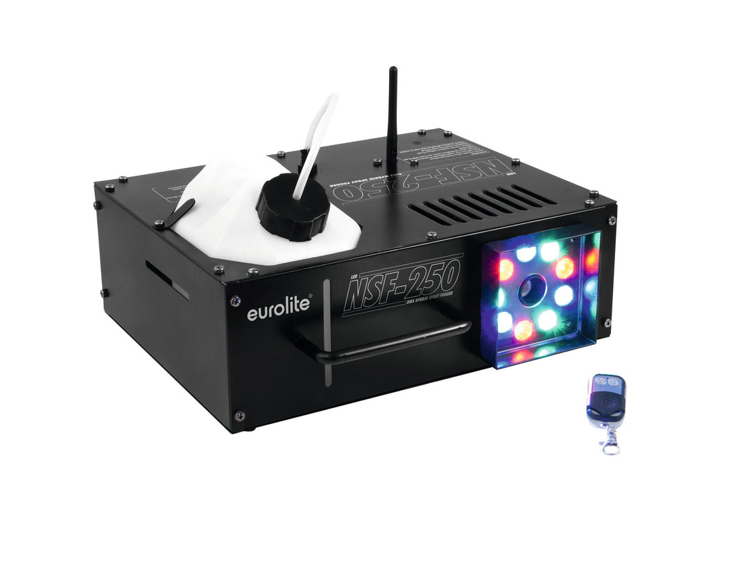 NSF-250 LED DMX Hybrid máquina de humo pulverizadora de EUROLITE