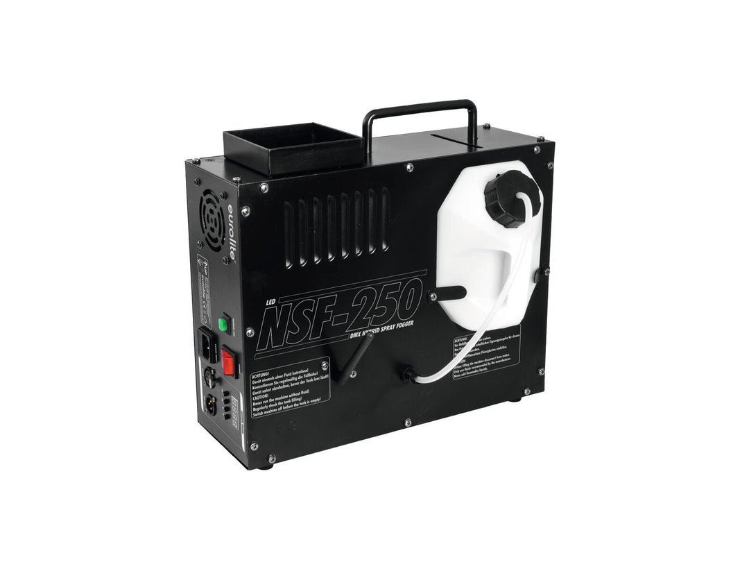 NSF-250 LED DMX Hybrid máquina de humo pulverizadora de EUROLITE