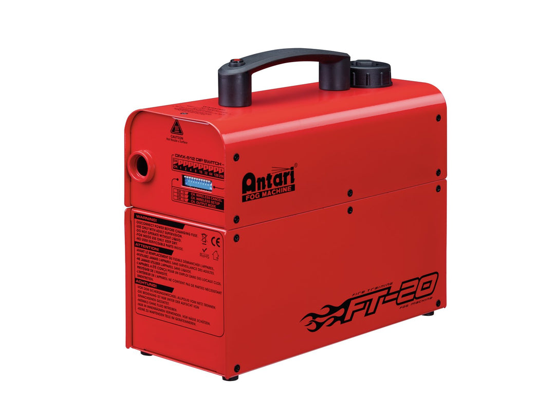 ANTARI FT-20X-B Máquina de niebla móvil (600W, Rojo)