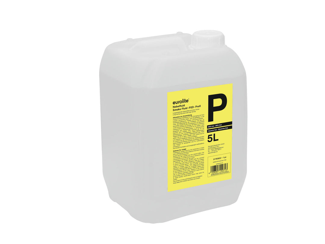 EUROLITE SMOKE FLUID -P2D- Professional, líquido de humo de 5l