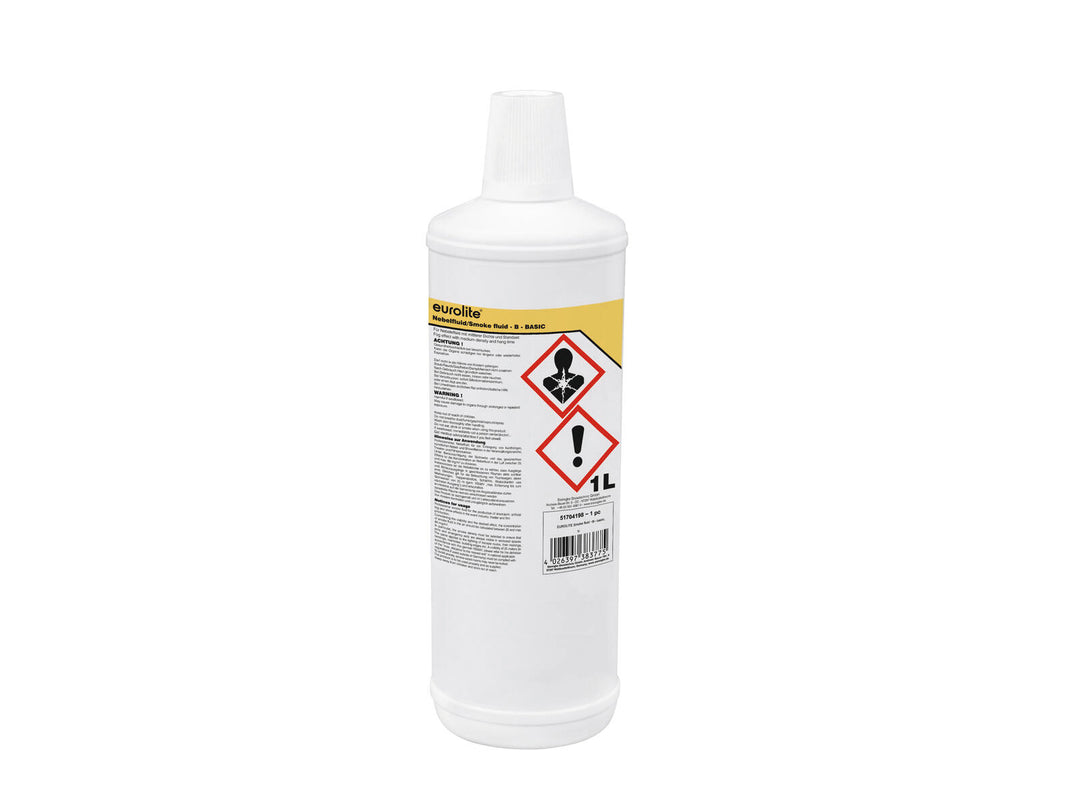 Set N-10 plateado + B Basic líquido de humo 1l de EUROLITE