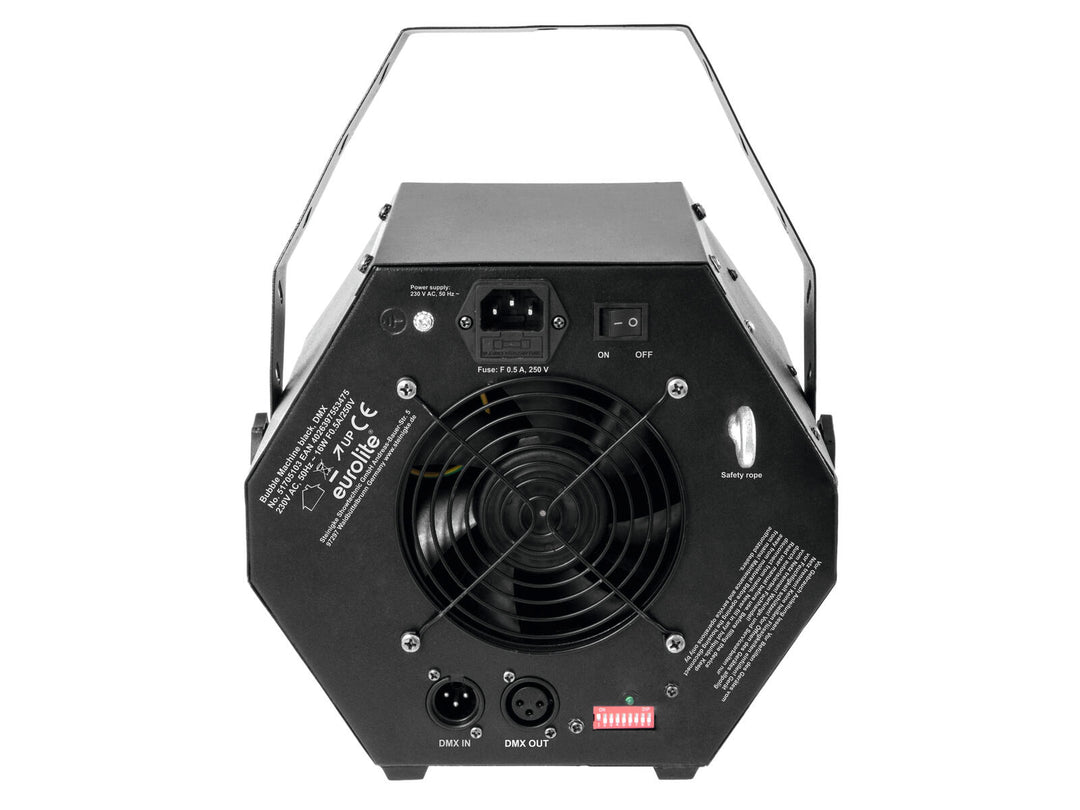 EUROLITE B-100 Máquina de burbujas negra DMX