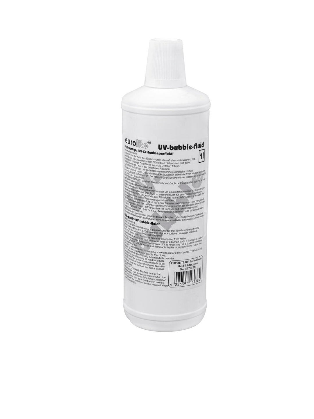 EUROLITE Set de líquido para burbujas UV 3x1l