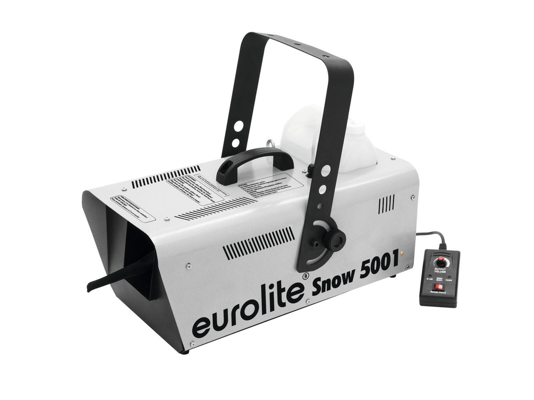 EUROLITE Set Snow 5001 máquina de nieve + líquido de nieve 5l