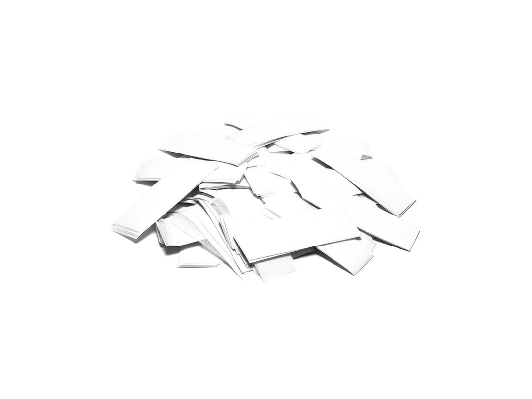 TCM FX Slowfall Confetti rectangular 55x18mm, blanco, 1kg