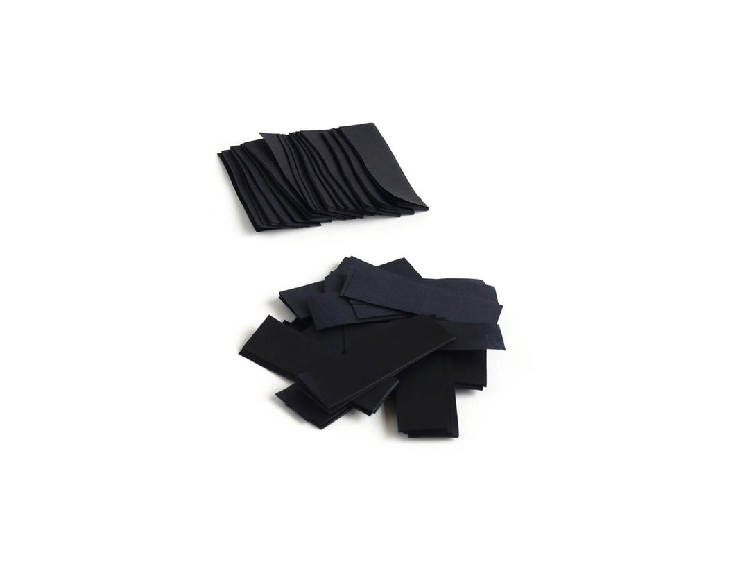 TCM FX Confeti rectangular Slowfall 55x18mm, negro, 1kg
