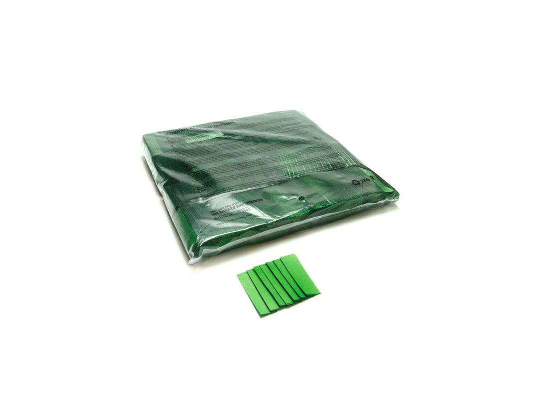 TCM FX Slowfall Confetti rectangular 55x18mm, dark verde, 1kg