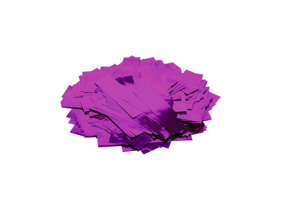 TCM FX Confeti metálico rectangular 55x18mm, rosa, 1kg