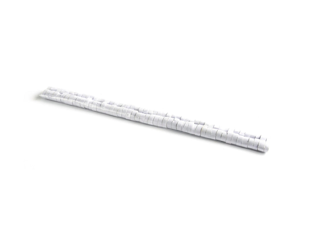 TCM FX Slowfall Streamers 5mx0.85cm, blanco, 100x