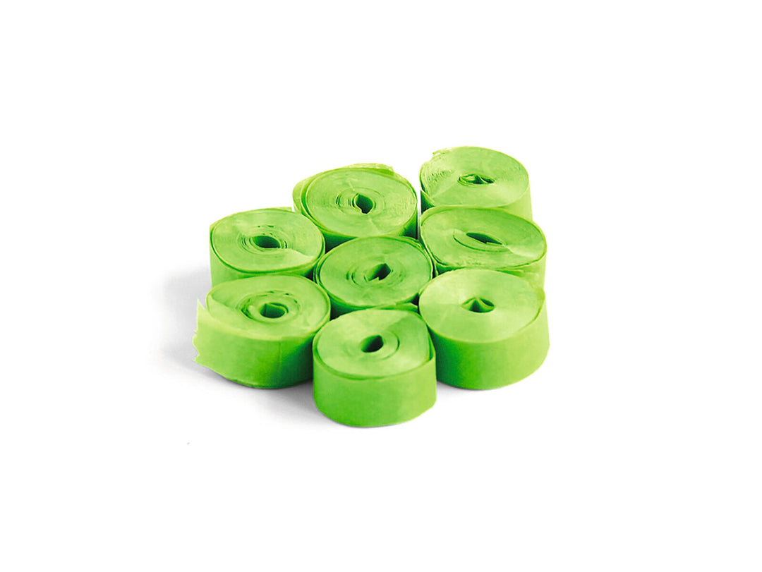 TCM FX Serpentinas de caída lenta 5mx0.85cm, verde light, 100x