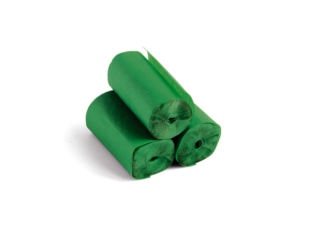 TCM FX Serpentinas Slowfall 10mx5cm, verde dark, 10x