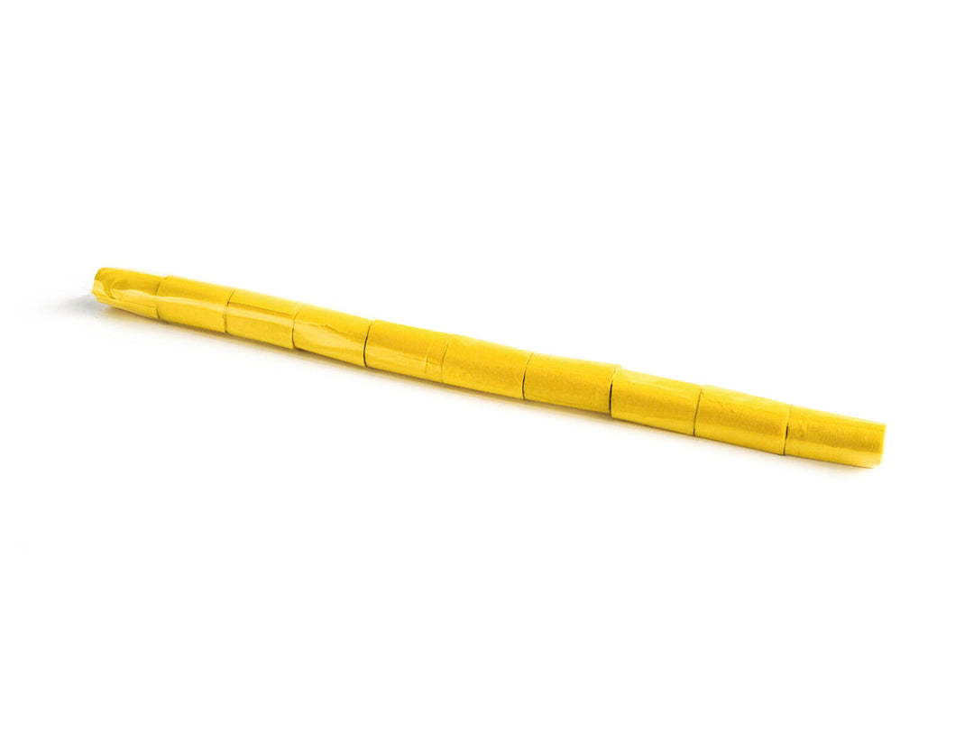 TCM FX Serpentinas Slowfall 10mx5cm, amarillo, 10x