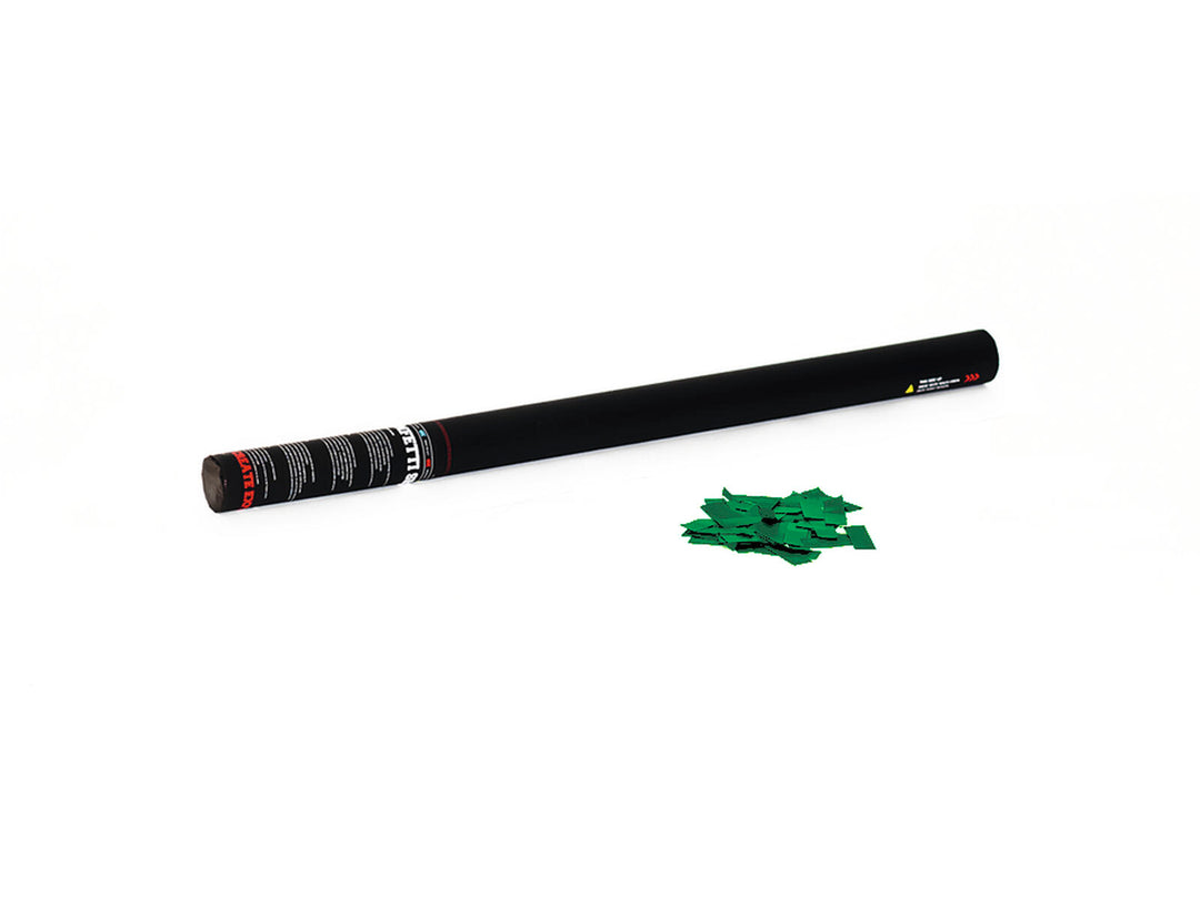 TCM FX cañón de confeti portátil de 80cm, dark verde