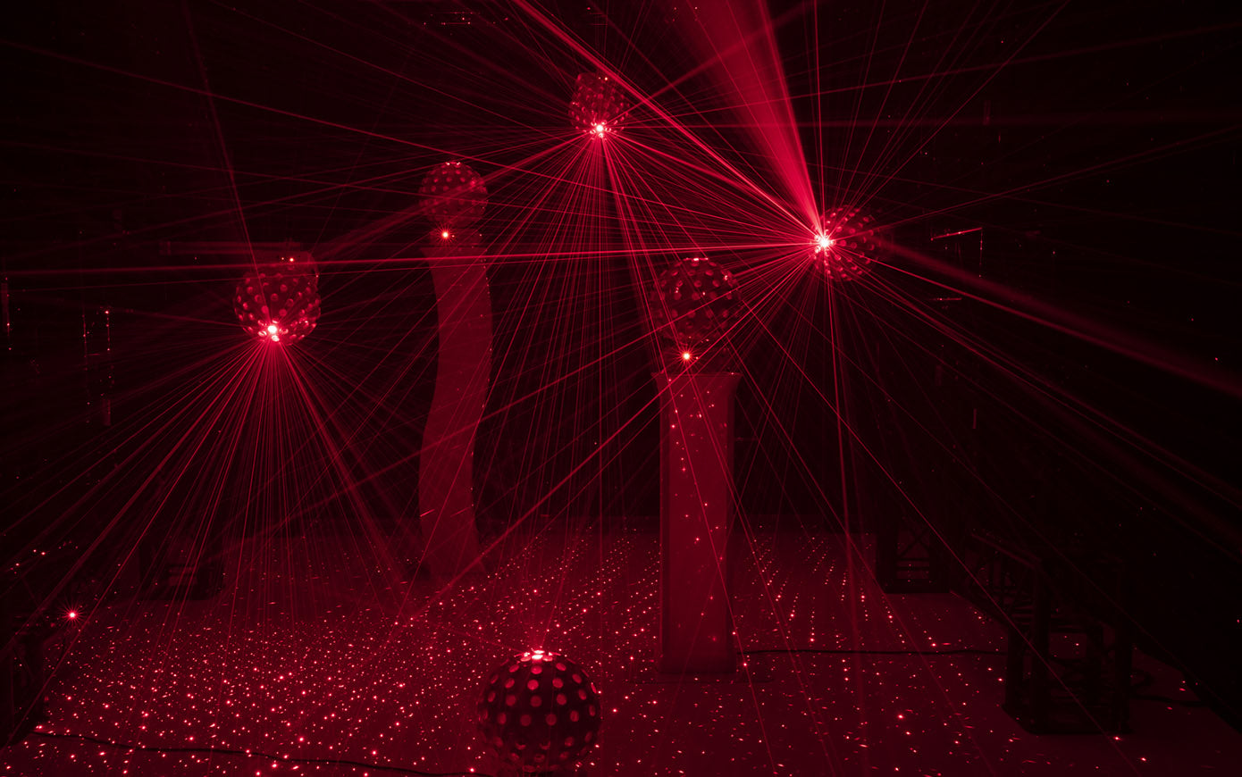 EUROLITE LED Laser Beam, white