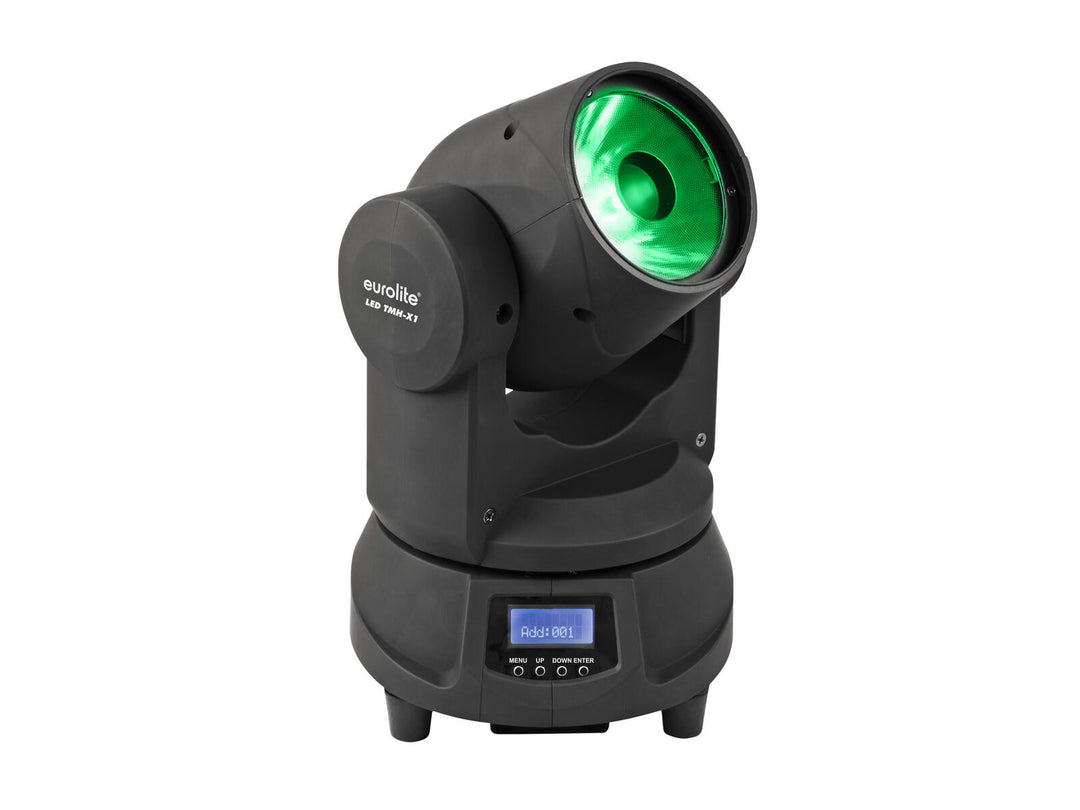 EUROLITE Set 4x LED TMH-X1 Cabezas Móviles Beam + Case