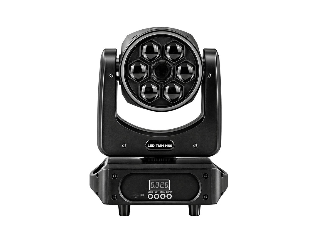 EUROLITE LED TMH-H60 Hybrid Cabezas Móviles Spot/Flower