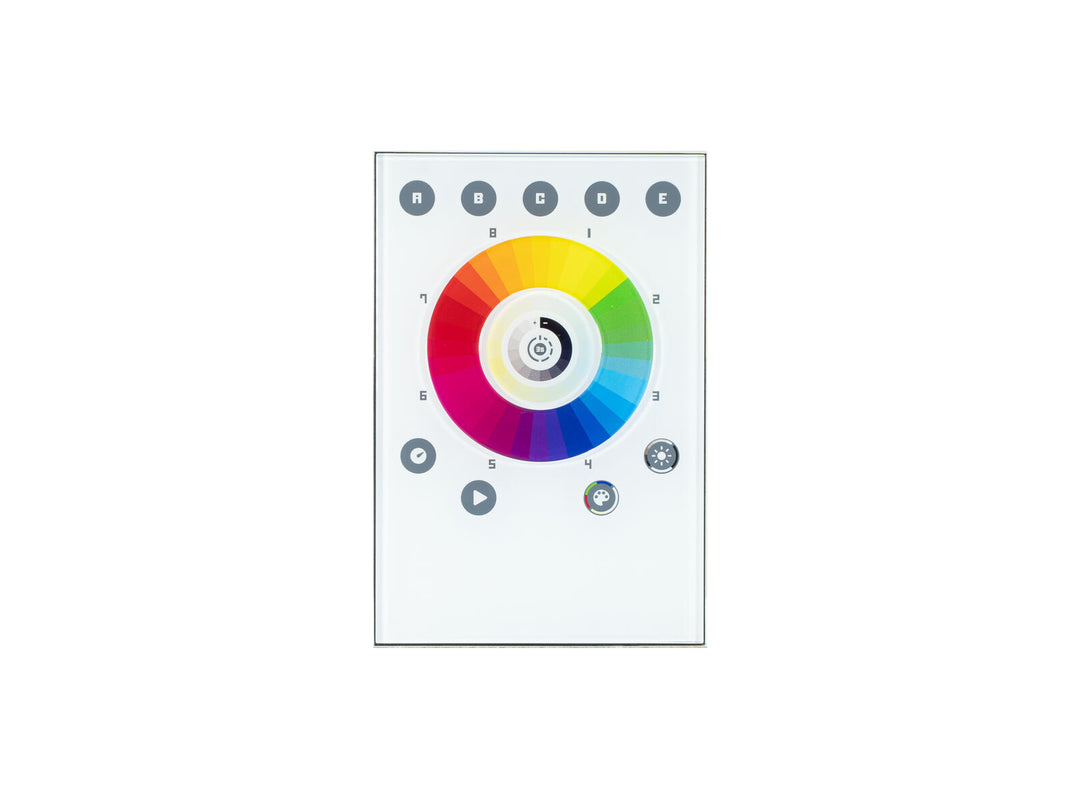 Reproductor independiente EUROLITE TOUCH-512 blanco