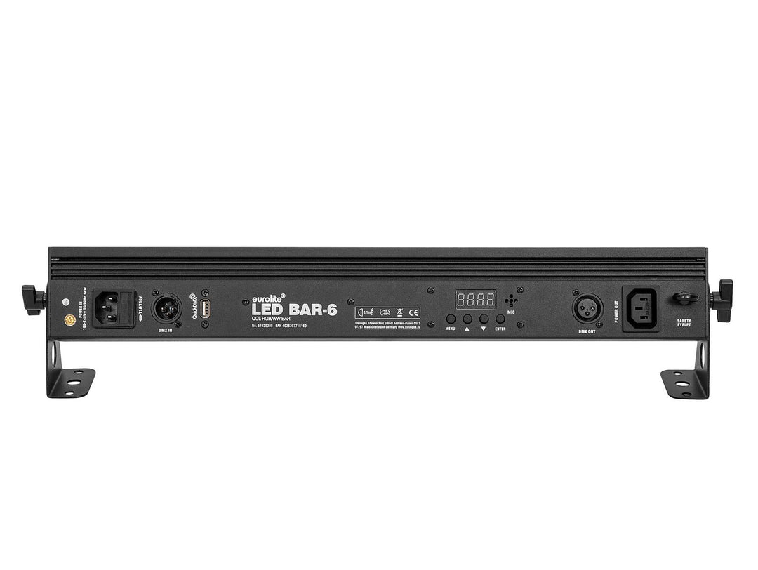 EUROLITE LED BAR-6 QCL RGB+WW Barra