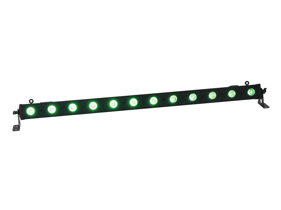EUROLITE Conjunto 2x LED BAR-12 QCL RGBA + Bolsa blanda