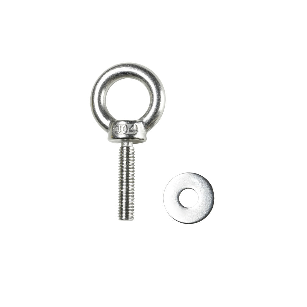 LD Systems 5430 M8 - Tornillo de anilla de acero inoxidable M8 x 30 mm incl. arandela