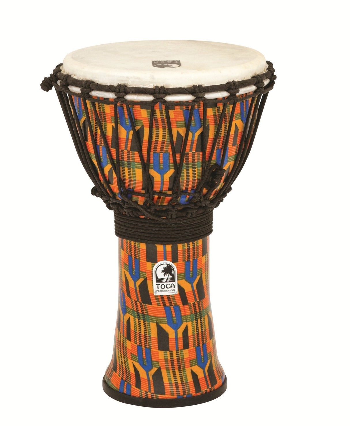 Toca Djembe Freestyle Rope Tuned - Fiesta (SFDJ-9F)