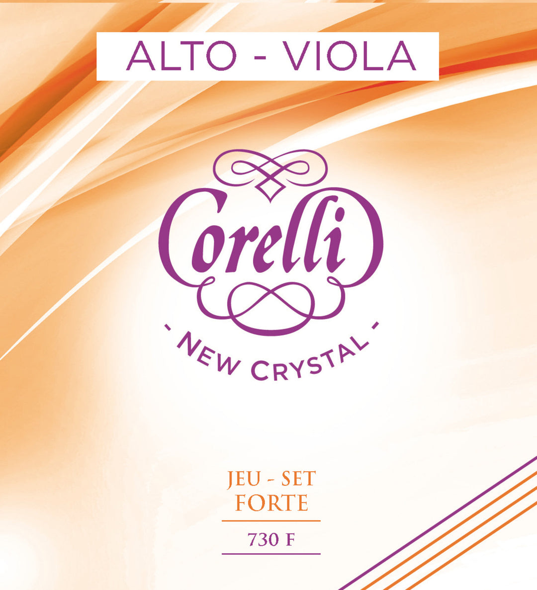 Cuerdas para viola Corelli New Crystal - Forte (730F)