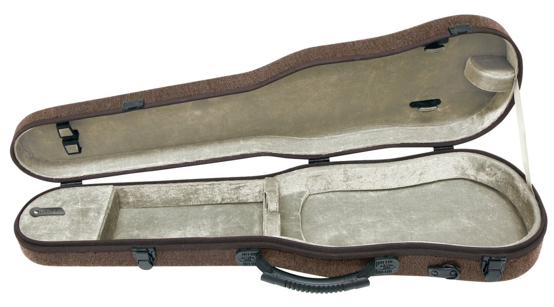 Estuche de violín con forma GEWA Bio I S - Bisagra de plástico