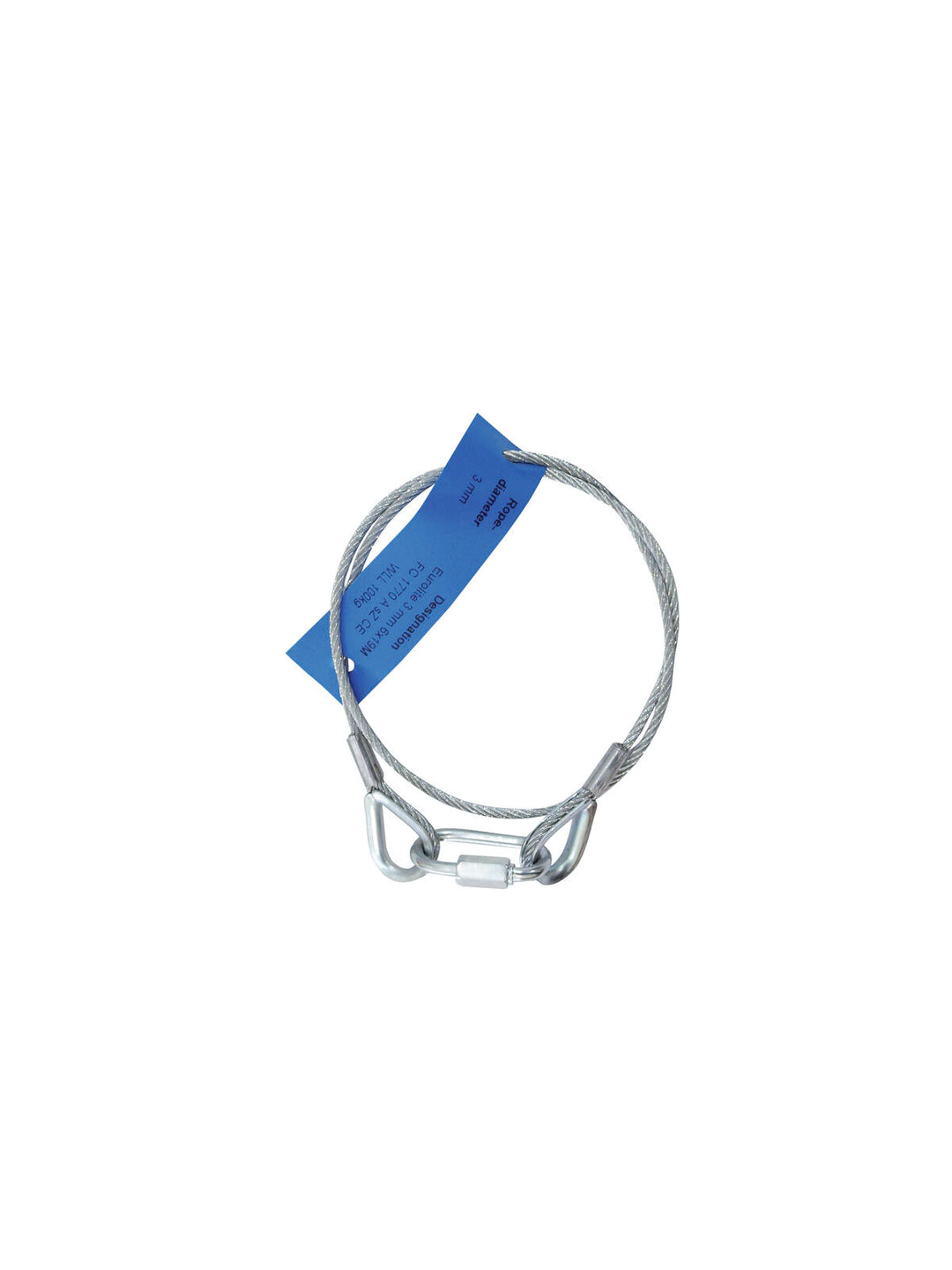 EUROLITE Safety Bond AG-5 3x600mm hasta 5kg sil