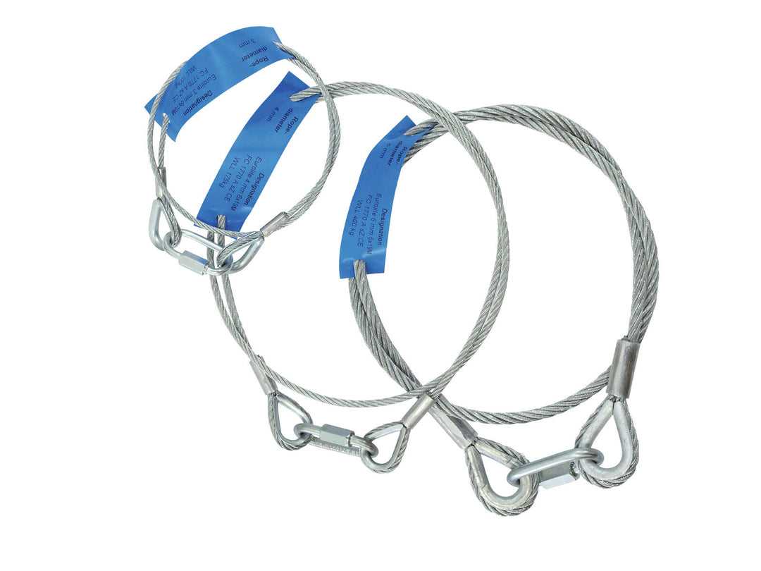 EUROLITE Safety Bond AG-5 3x600mm hasta 5kg sil