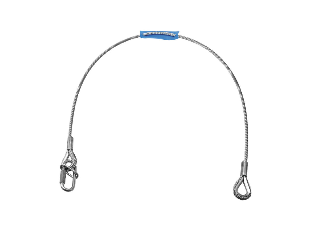 EUROLITE Cable de seguridad UNV-5 3x600mm hasta 5kg sil