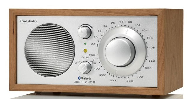 Tivoli Audio Model ONE BT Bluetooth Altavoz (Cerezo, Plata)