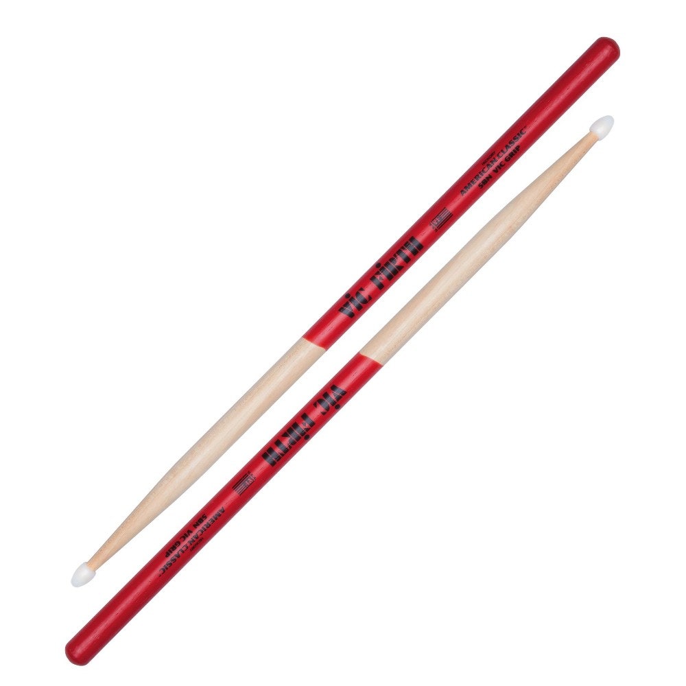 Vic Firth 5BNVG American Classic® 5B Punta de nailon Vic Grip