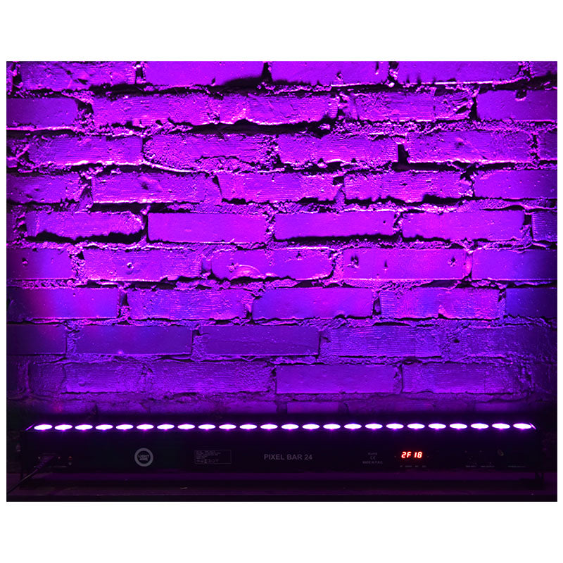 LIGHT4ME PIXEL BAR 24x3W MKIII IR LED-bar fjernbetjening
