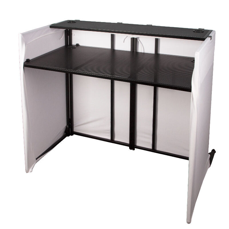 Soporte de mesa para DJ con soporte para TV