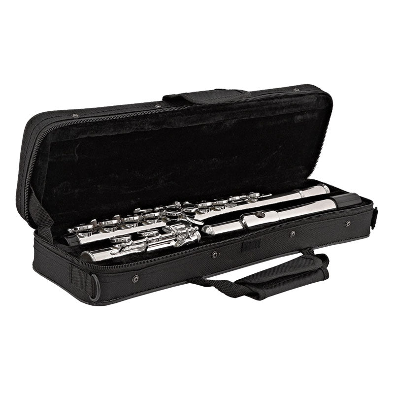 V-TONE VFL 16 flauta travesera de metal con estuche para llave de C